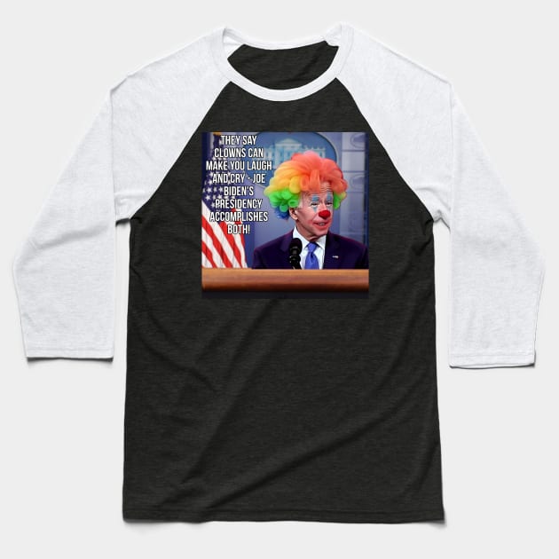 Clowns Joe biden Baseball T-Shirt by Big Trumpin inc